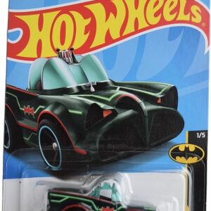 Hot Wheels Batman Batmobile Classic TV Series – Mô Hình Xe Biểu Tượng Dành Cho Fan Batman