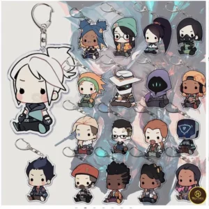 Móc Khóa Valorant In Hình Nhân Vật Game Valorant Dễ Thương phụ kiện trang trí chibi dễ thương