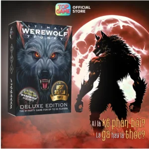 Bộ Bài Ma Sói Deluxe Đầy Đủ Các Nhân Vật Cơ Bản Mở Rộng Board Game Vui Nhộn Cho Nhóm Bạn Bè Phù Hợp Với Mọi Lứa Tuổi